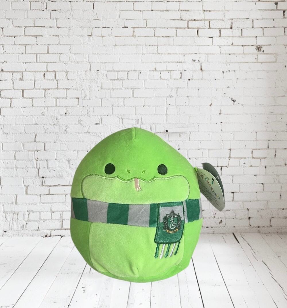 Squishmallow SLYTHERIN PLUSH - Harry Potter Hogwarts Green Snake - NEW NWT